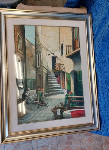 Quadro dipinto olio tela - olio,