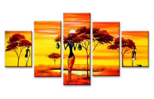 Quadro tela 160x80 5pz - su,