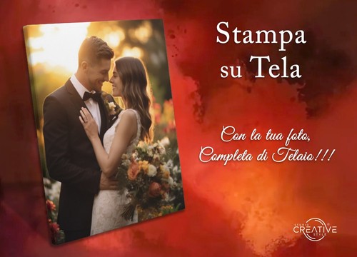 Stampa foto tela - su,