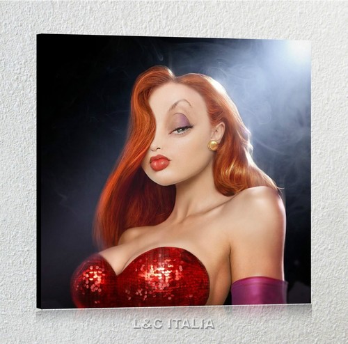 Jessica rabbit quadro - , moderno