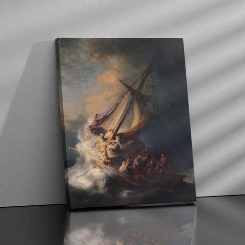 Quadro tela la tempesta - quadro, su