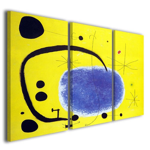 Quadro joan mirò oro - joan,