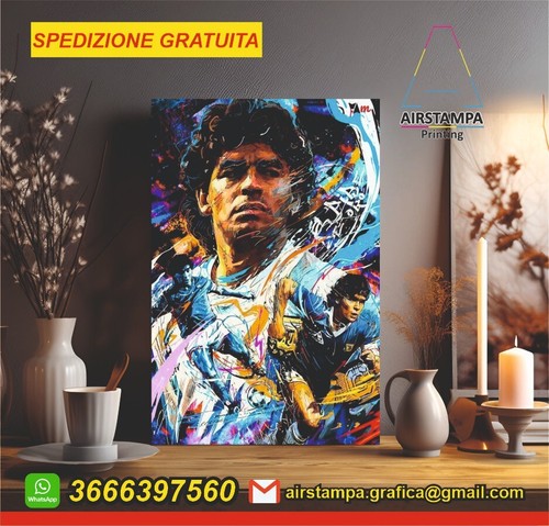 Maradona quadro pop art - maradona,