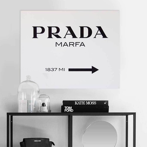 Quadro tela prada - quadro, marfa