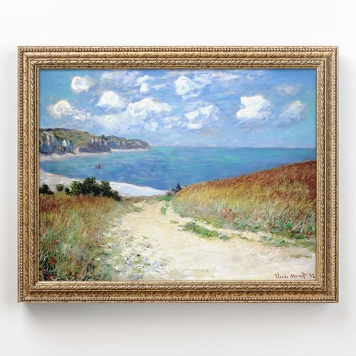 Quadro monet cammino - quadro, "cammino