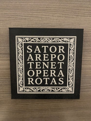 Sator arepo tenet opera - arepo, rotas