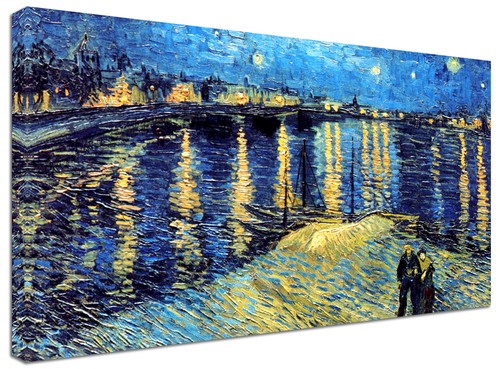 Quadro moderno van gogh - van, notte