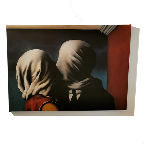 Quadro magritte gli amanti - gli,