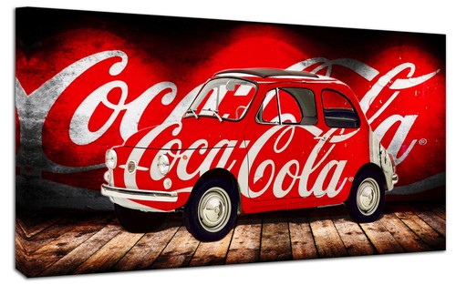 Quadro moderno fiat - moderno, coca