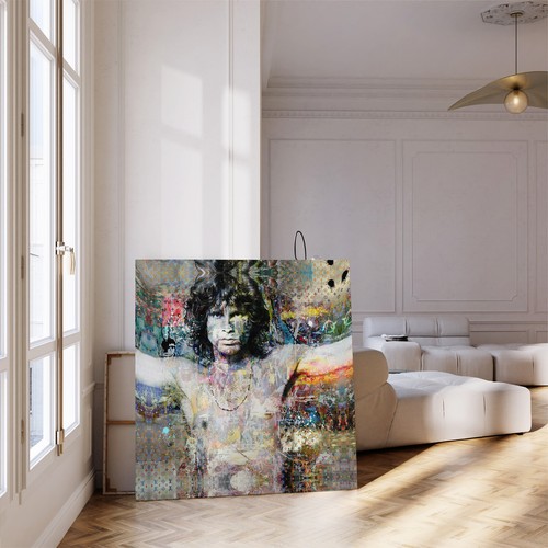 Quadro jim morrison arte - quadro,