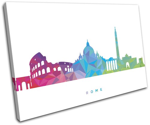 Quadro roma skyline - roma,