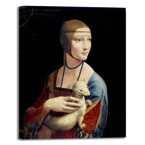 Vinci dama con ermellino - vinci, l'ermellino