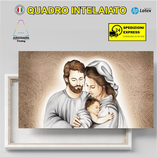 Quadro moderno sacra famiglia - quadro,