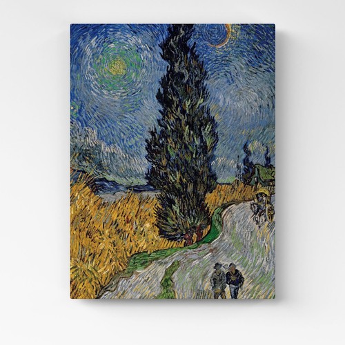Quadro tela strada con - su,