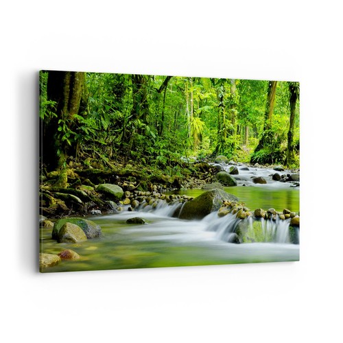 Quadro tela 120x80cm flusso - su,