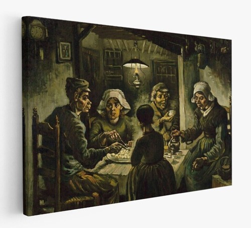 Quadro van gogh i mangiatori - quadro,