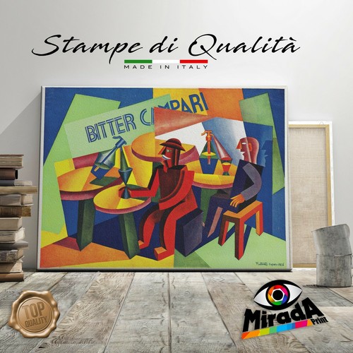 Quadro depero futurismo bitter - depero,