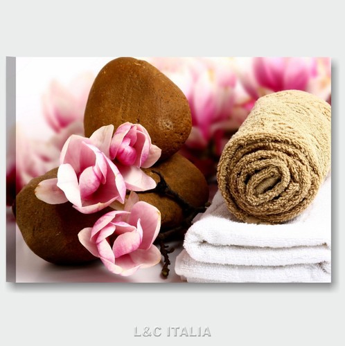 Zen fiori benessere quadro - zen,