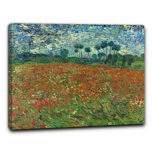Niik quadro campo - di, papaveri