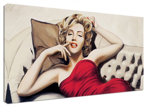 Quadro moderno marilyn divano - marilyn,