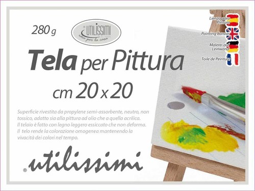 Tela per pittura quadro bianco - tela,