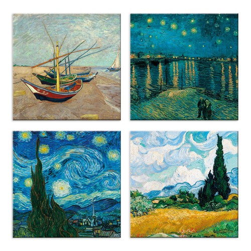 Quadri van gogh pezzi stampa - van,